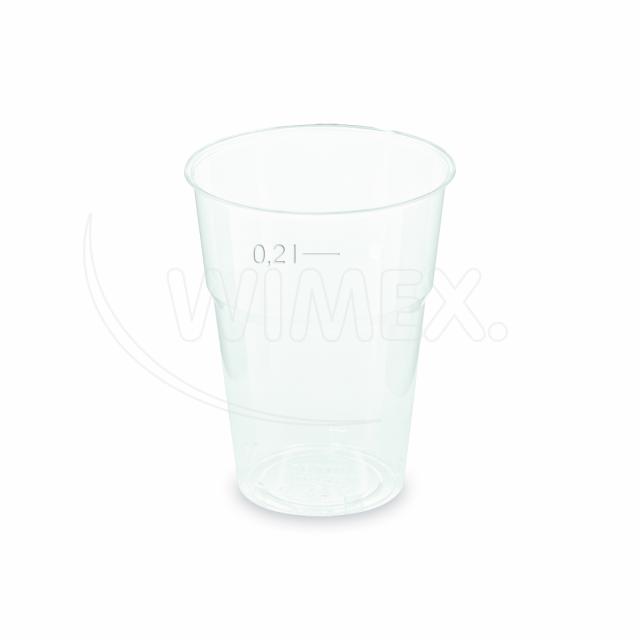 Pohár vratný (PP) opakovane použiteľný Multi Ø79mm 0,2L [40 ks]
