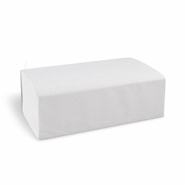 Papierový uterák (FSC Mix) skladaný Z 2vrstvý biely 20,6 x 24 cm [25 x 150 ks]