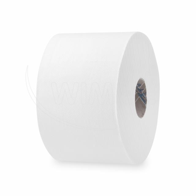 Toaletný papier (FSC Mix) stredový odvin 2vrstvý biely Ø20cm 200m 1050 útržkov [6 ks]