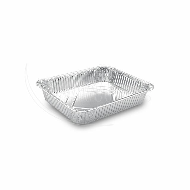 Misa (ALU) Gastro hranatá 326 x 262 x 60 mm 3610ml `GN 1/2` [4 ks]