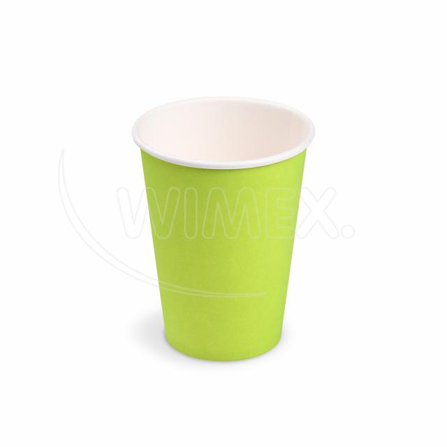 Papierový pohár (FSC Mix/PE) zelený Ø74mm 240ml [10 ks]