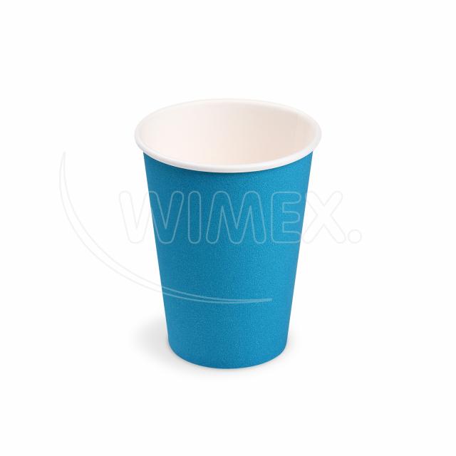 Papierový pohár (FSC Mix/PE) svetlomodrý Ø74mm 240ml [10 ks]