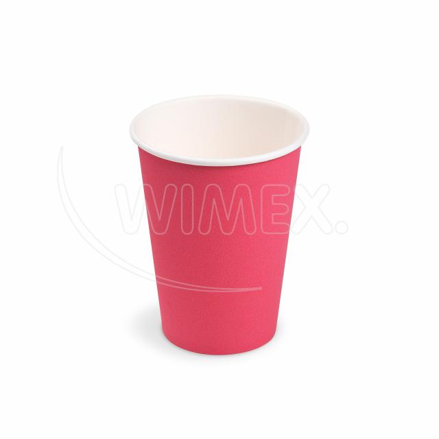 Papierový pohár (FSC Mix/PE) fuchsia Ø74mm 240ml [10 ks]