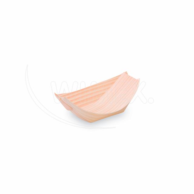 Fingerfood miska (drevo FSC 100%) lodička 11 x 7 cm [100 ks]