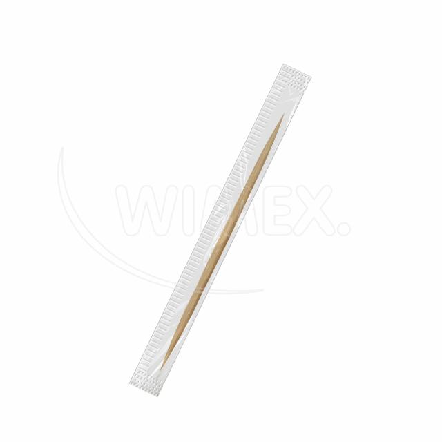 Špáradlo (drevo FSC 100%) Ø2 x 65 mm jednotlivo balené v celofáne [1000 ks]