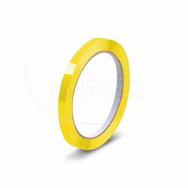 Lepiaca páska (PVC) žltá 9mm x 66m pre zatvárací strojček 67999 [1 ks]