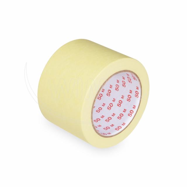 Lepiaca páska krepová (PAP/Hot-melt) žltá 75mm x 50m [1 ks]