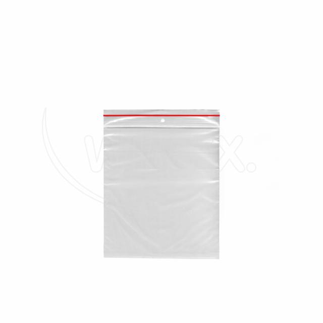 Rýchlouzatváracie vrecko (LDPE) transparentné 6 x 8 cm [10 x 100 ks]
