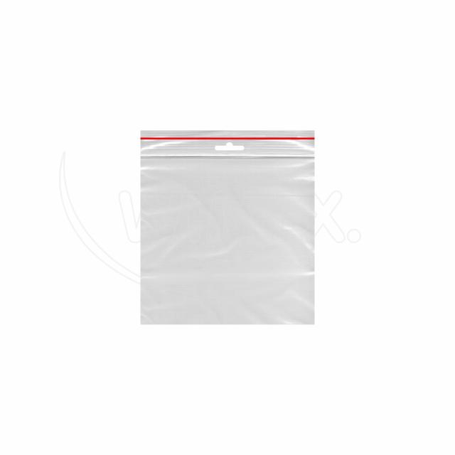 Rýchlouzatváracie vrecko (LDPE) transparentné 12 x 12 cm [10 x 100 ks]