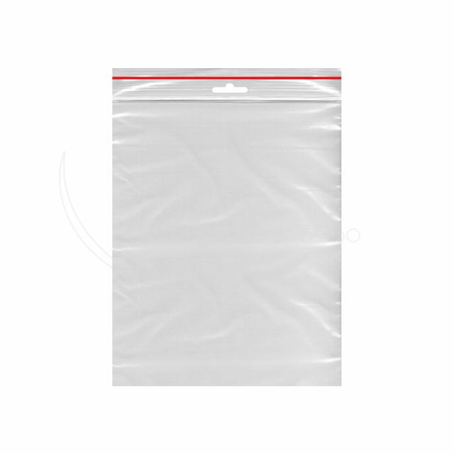 Rýchlouzatváracie vrecko (LDPE) transparentné 23 x 32 cm [10 x 100 ks]