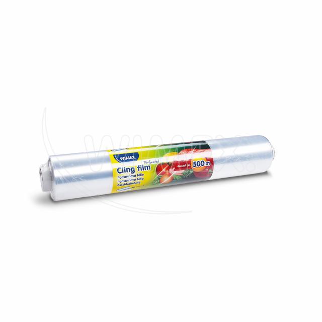 Potravinová fólia (PE) s perforáciou 9µm 44cm x 500m jednotlivo balená [1 ks]