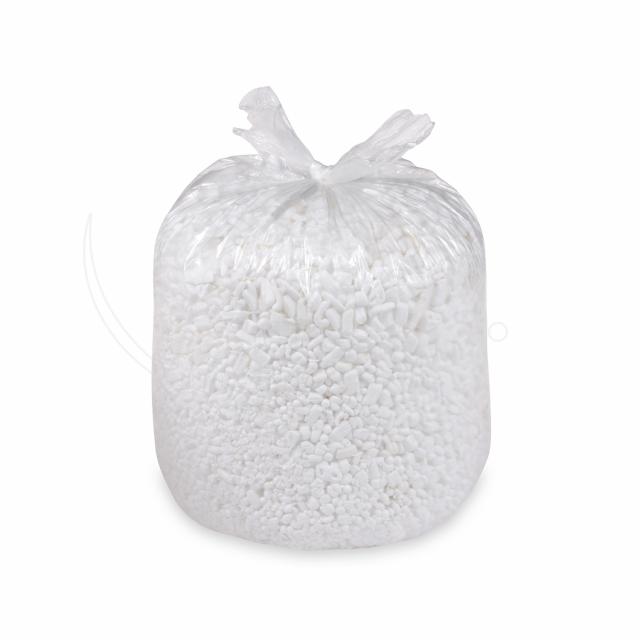 Vrecko do koša (HDPE) silné priehľadné 50 x 60 cm 30L `M` [20 ks]