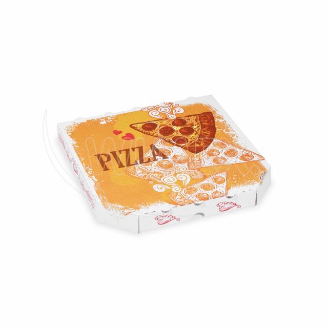 Krabice na pizzu z vlnitej lepenky E6