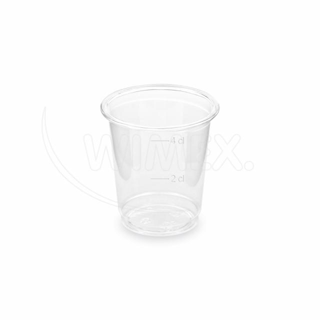 Plastové poháriky (PET) a viečka