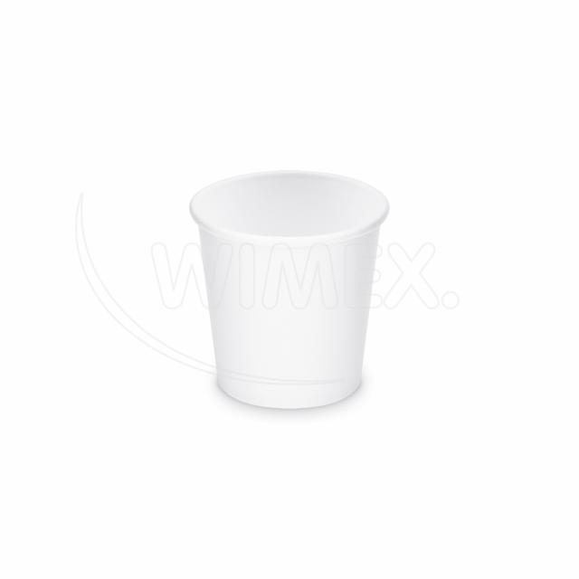 Papierový pohár (FSC Mix/PE) biely Ø62mm 110ml `0,08L/4oz/XS` [50 ks]