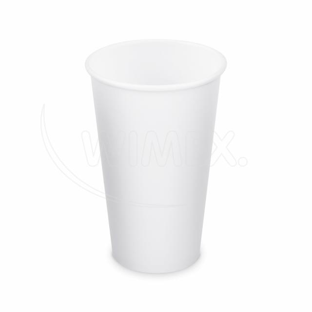 Papierový pohár (FSC Mix/PE) biely Ø90mm 510ml `0,4L/16oz/XL` [50 ks]