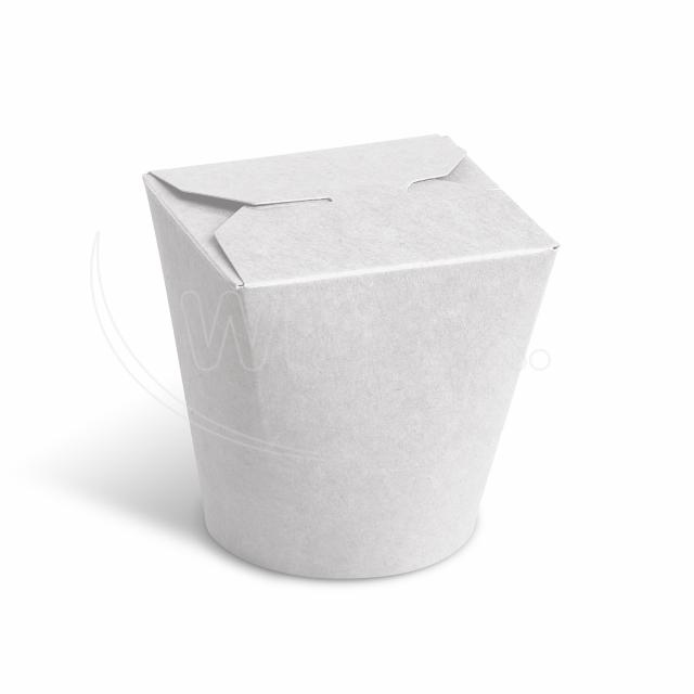 Food box Asia (PAP FSC Mix/PE) nepremastiteľný biely 750ml/26oz [50 ks]