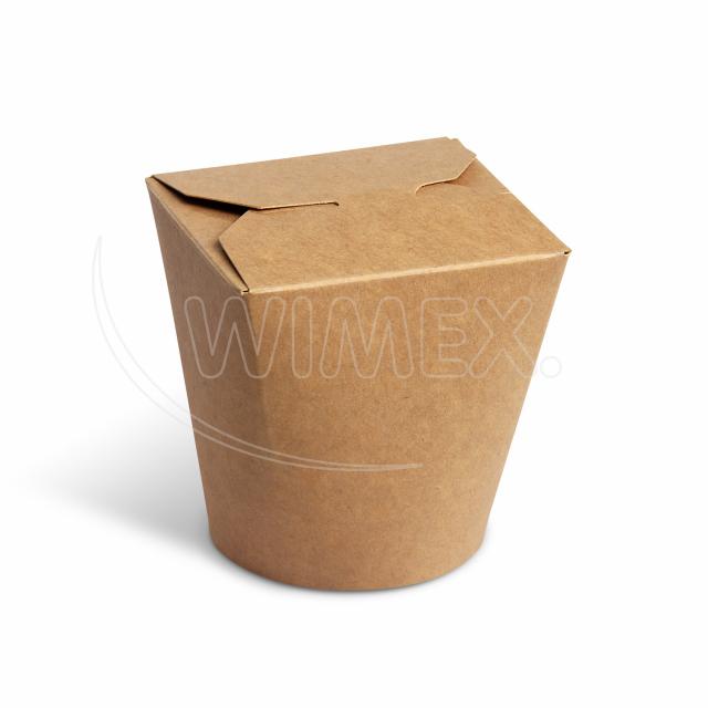Food box Asia (PAP FSC Mix/PE) nepremastiteľný kraft 750ml/26oz [50 ks]