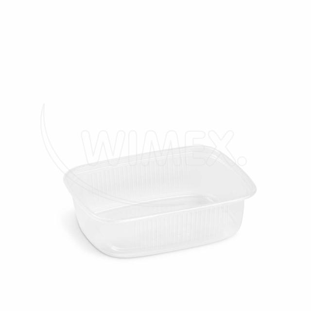 Miska (PP) hranatá priehľadná 108 x 81 mm 150ml [100 ks]