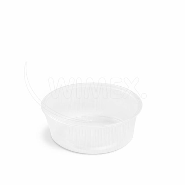 Miska (PP) okrúhla priehľadná Ø101mm 150ml [100 ks]