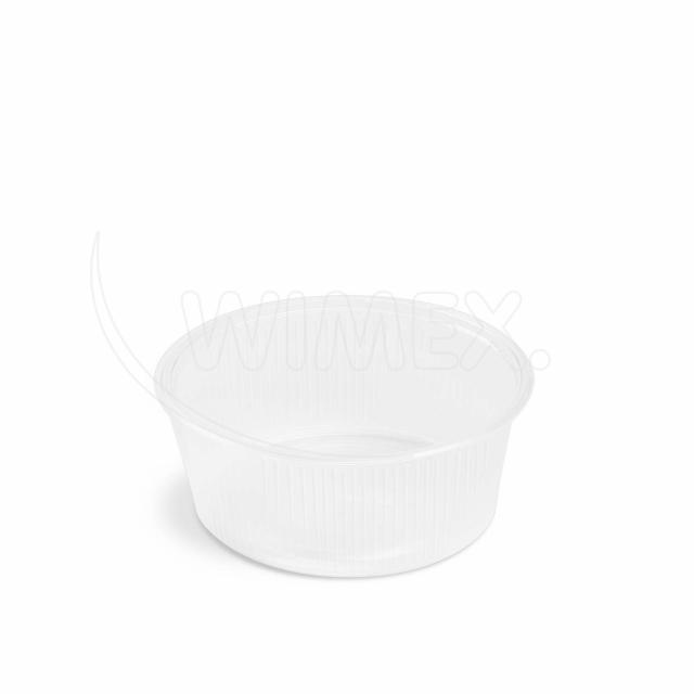 Miska (PP) okrúhla priehľadná Ø101mm 200ml [100 ks]