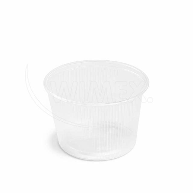Miska (PP) okrúhla priehľadná Ø101mm 300ml [100 ks]