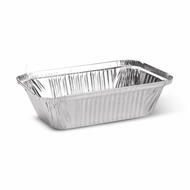 Misa (ALU) hranatá 186 x 137 x 49 mm 660ml na cestoviny [100 ks]