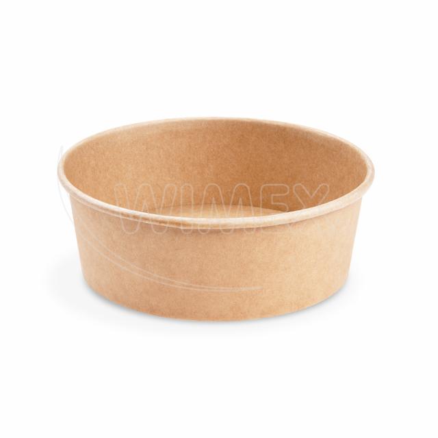 Papierová miska (FSC Mix/PE) kraft Ø185mm 1300ml [50 ks]