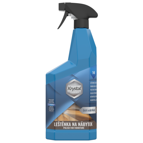 KRYSTAL Leštenka na nábytok 750ml