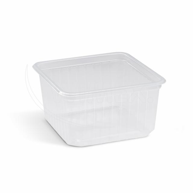 Vanička (PP) Quadroboxx priehľadná 115 x 115 mm 500ml [50 ks]