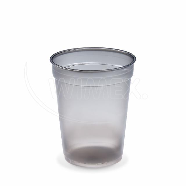 Pohár (PP) Reware Cheers vratný dymový Ø95mm 0,4L [25 ks]