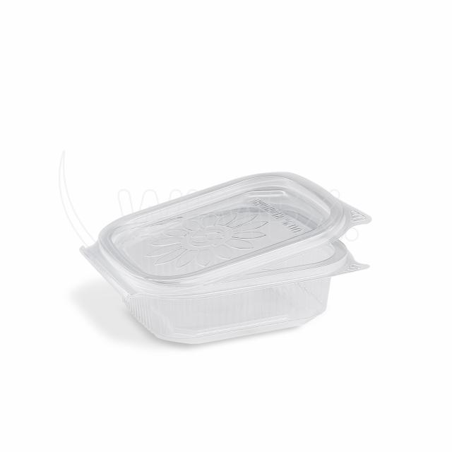 Miska (PP) Ripboxx Tiny hranatá priehľadná 200ml [50 ks]