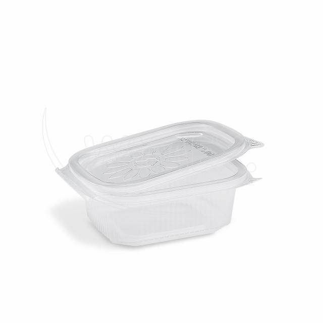 Miska (PP) Ripboxx Tiny hranatá priehľadná 250ml [50 ks]