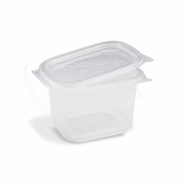 Miska (PP) Ripboxx Tiny hranatá priehľadná 500ml [50 ks]